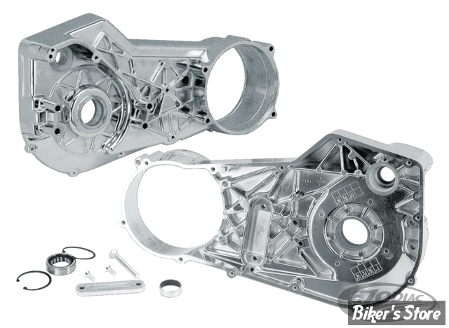 PartsPro Chrome Inner Primary Housing For Harley Softail 1989-1993 – Replaces OEM 60630-90